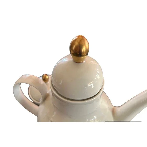Beautiful Porcelain Winterling Bavaria Germany Coffee/Teapot And Sugar Bowl Set